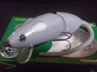 ＲＡＧＯ　ＢＡＩＴ　４''インジェクションＲＡＴ　グレー